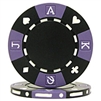 Tri-Color Suit Design Poker Chips