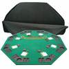 Solid Wood 2 Fold Poker/Blackjack Tabletop - Single sided - DiscountCasinoGear.com