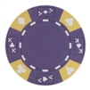 14 Gram Purple Tri-Color Ace King Suited Chip - DiscountCasinoGear.com