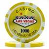 15g Clay Laser Las Vegas Chip - 1000 - DiscountCasinoGear.com