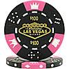 Fabulous Las Vegas Tri-Color Triple Crown 11.5g Poker Chips - DiscountCasinoGear.com