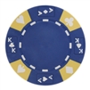 14Gram BLUE TRI COLOR ACE KING SUITED CHIP - DiscountCasinoGear.com