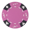 14 Gram Pink Tri-Color Ace King Suited Chip - DiscountCasinoGear.com