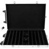 1000 Capacity Chip Case Trolley -  Aluminum w/ Wooden Insert - DiscountCasinoGear.com